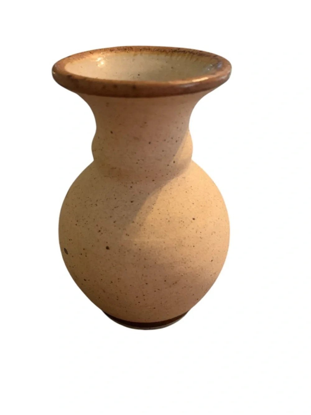 TONALA Mexican Folk Art‎ Sandstone Pottery Miniature Vase Siesta Cactus Aloe 4